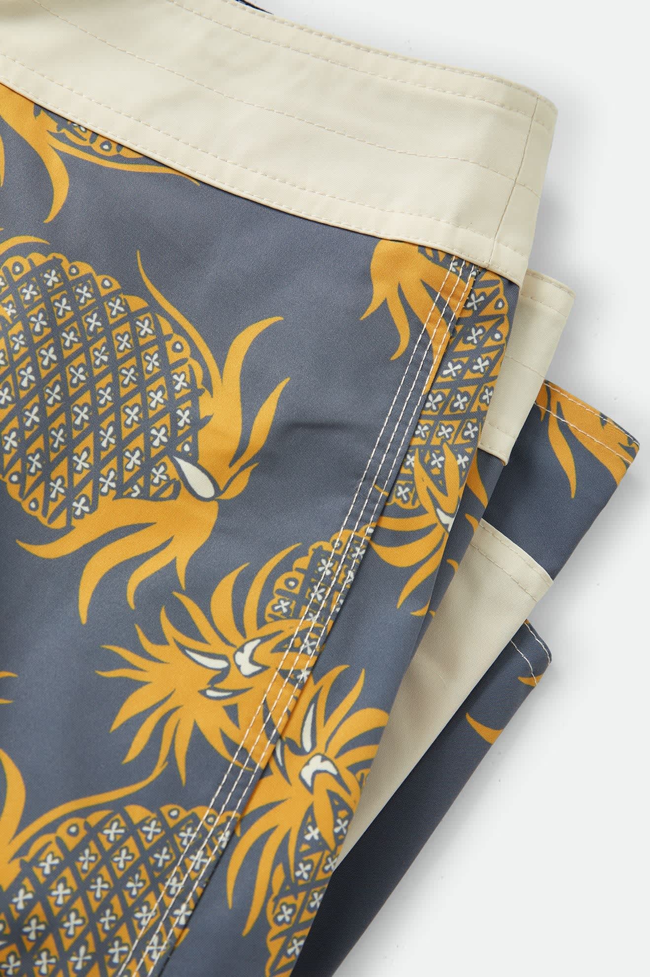 brixton-classic-trunk-17-boardshorts-grey-pineapple image 8