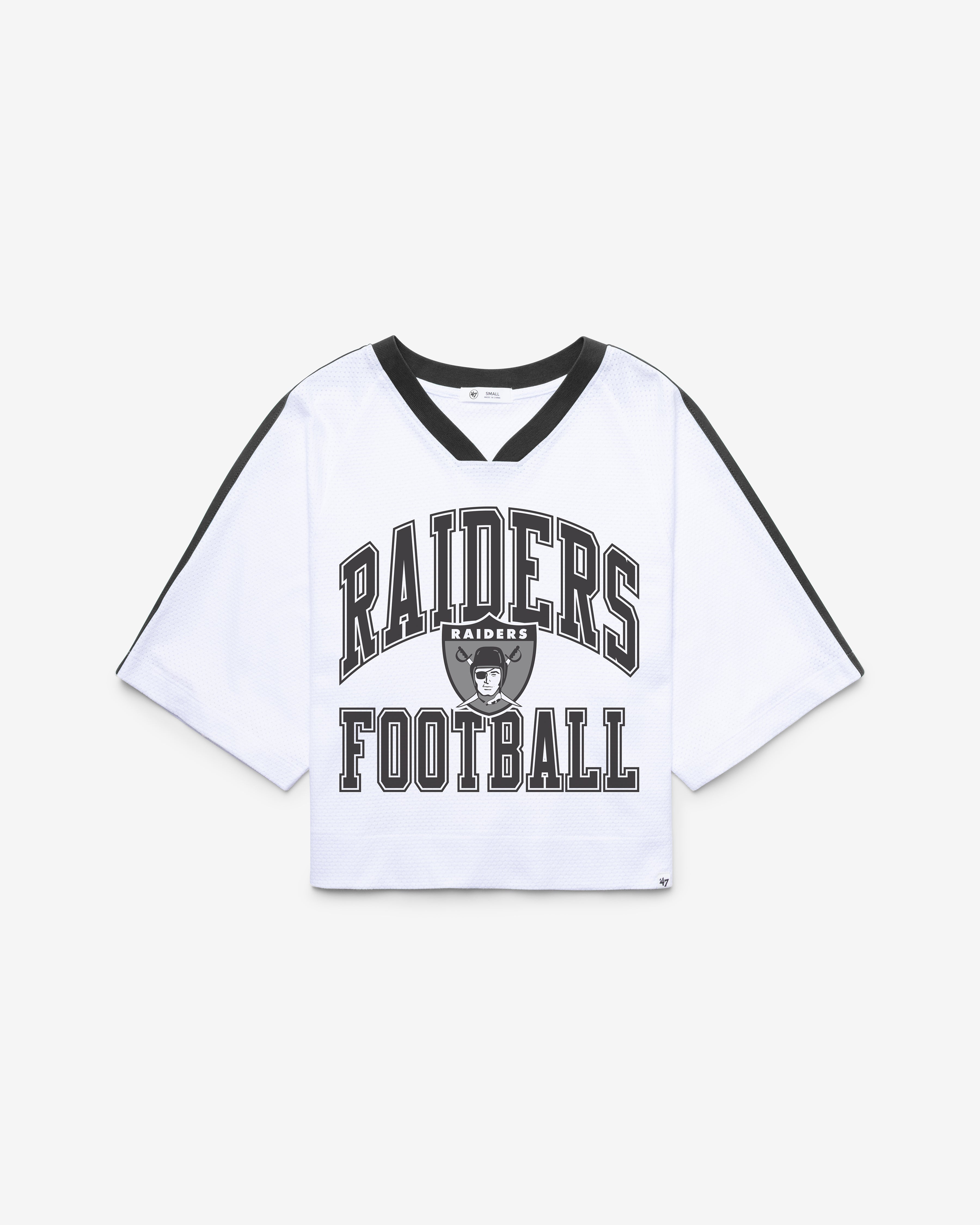 47-drop-needle-las-vegas-raiders-big-overarch-jersey-white image 1