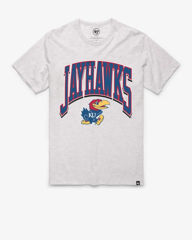 47-franklin-tee-kansas-jayhawks-t-shirt-relay-grey image 1