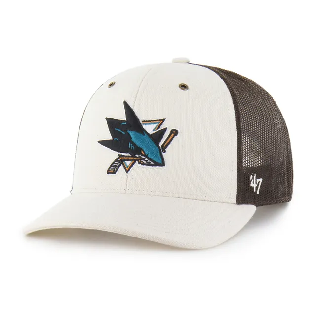 47-brand-47-trucker-san-jose-sharks-cap-natural-osf image 1