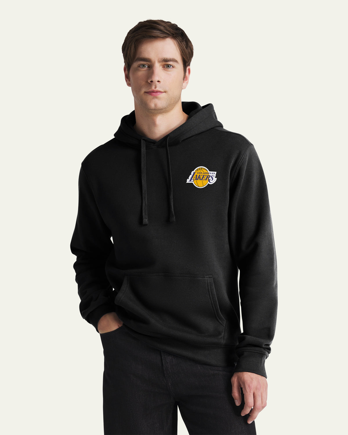 47-brand-47-headline-lakers-hoodie-schwarz-herren image 2