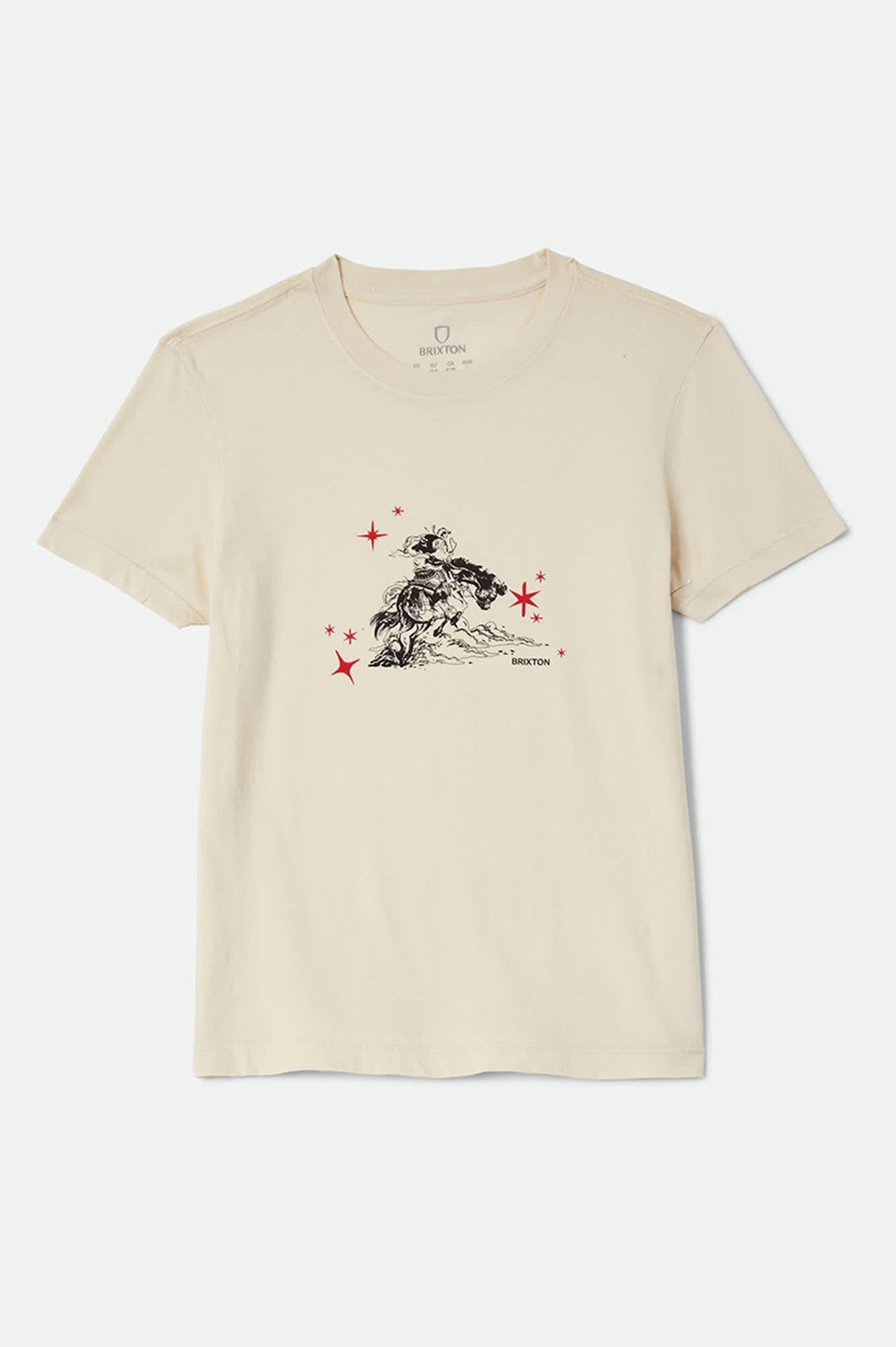 brixton-mid-century-ranch-slim-crew-t-shirt-whitecap-baumwolle image 2