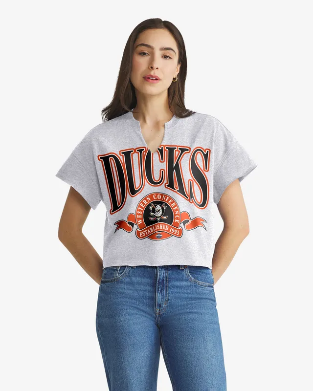 47-headline-anaheim-ducks-notch-neck-tee-quartz-grey image 1
