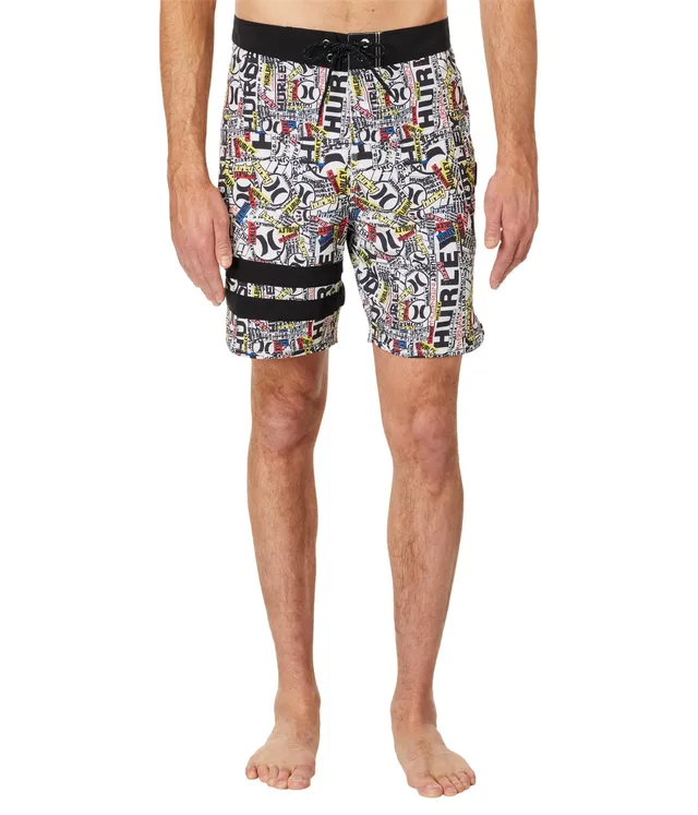 hurley-phantom-eco-blockparty-boardshorts-gr-38-logo-print image 1