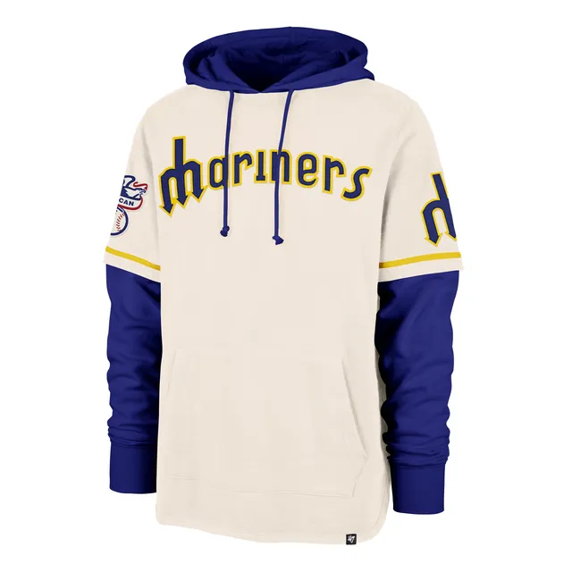 47-brand-shortstop-seattle-mariners-pullover-cream-trifecta image 1