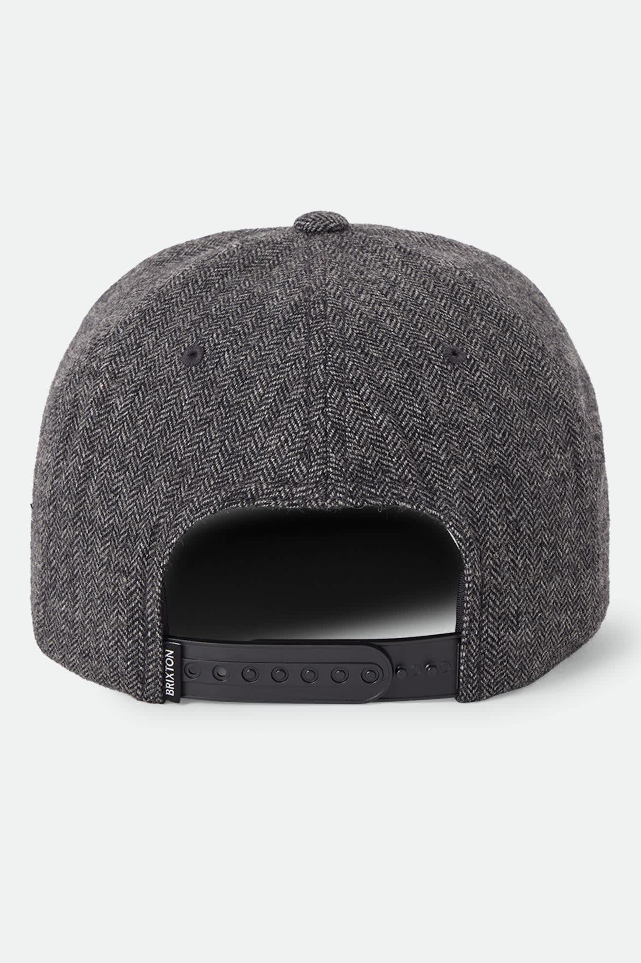 brixton-dyson-snapback-schwarz-fischgrat image 2