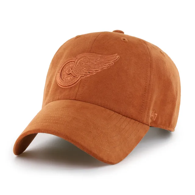 47-clean-up-detroit-red-wings-ballpark-suede-cap-burnt-orange image 1