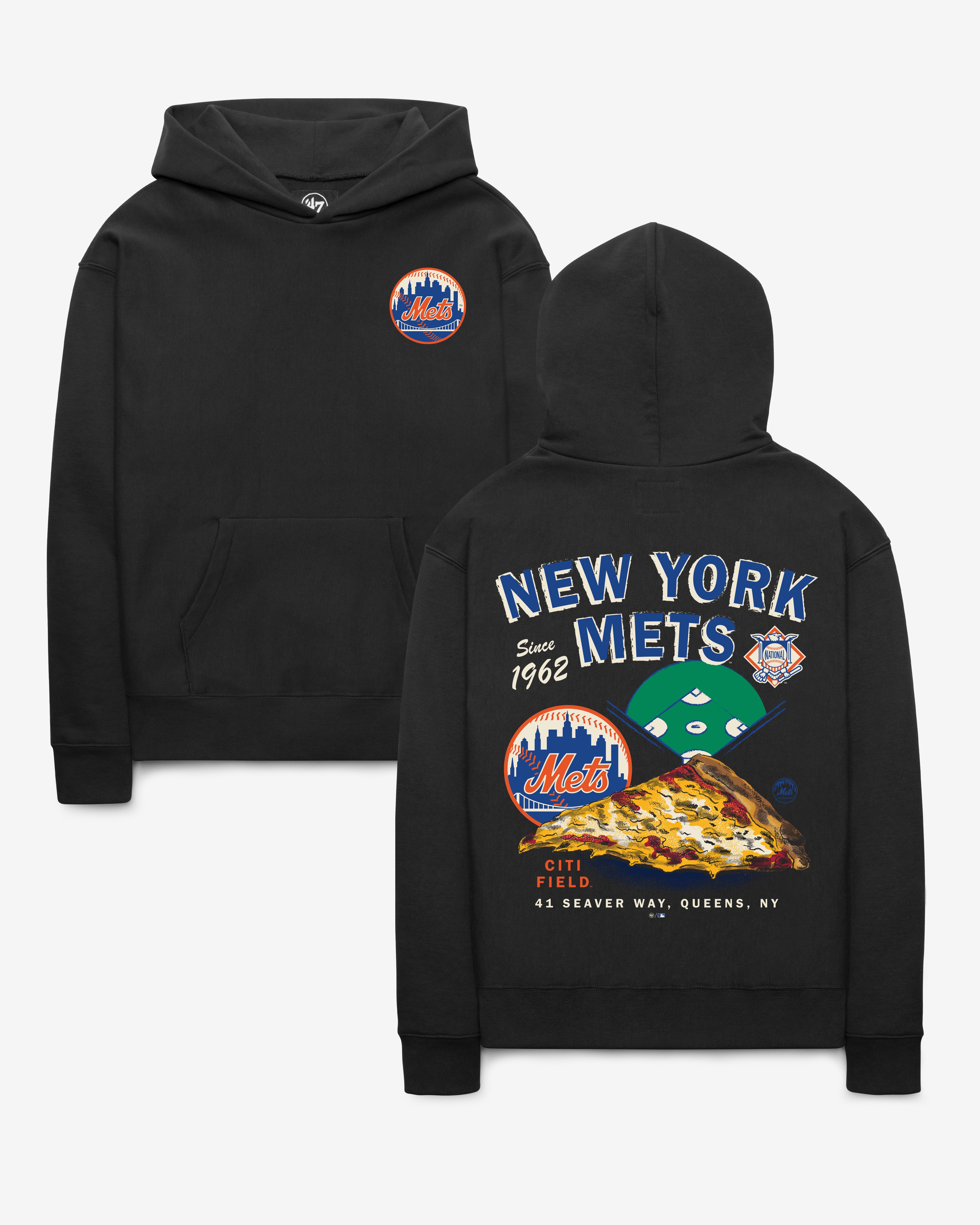 47-brand-new-york-mets-stadium-eats-hoodie-schwarz image 1