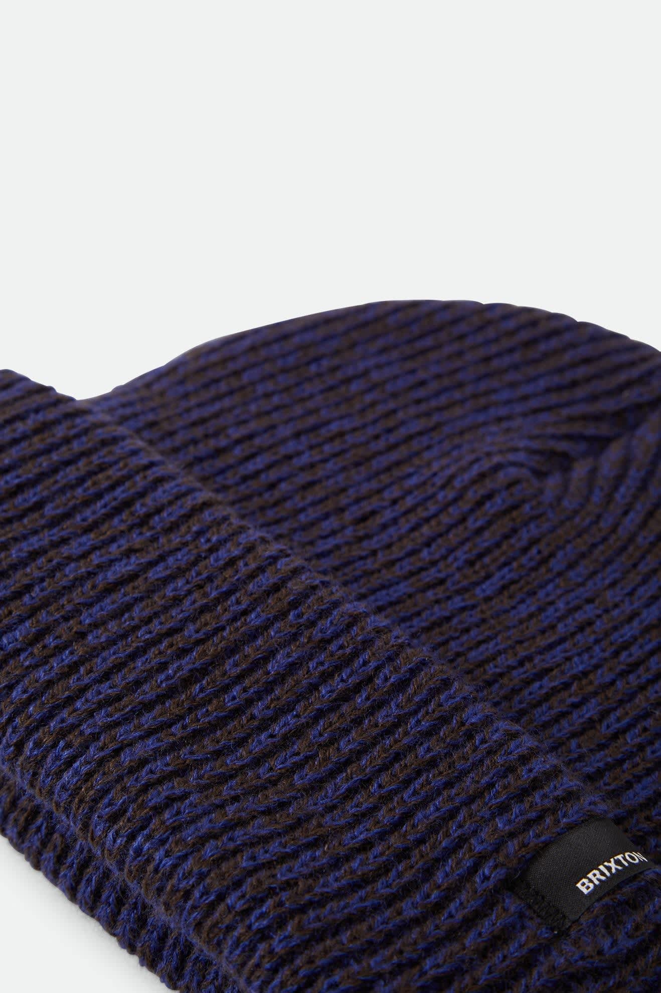 brixton-chunky-heist-beanie-m-tze-navy-caramel image 2