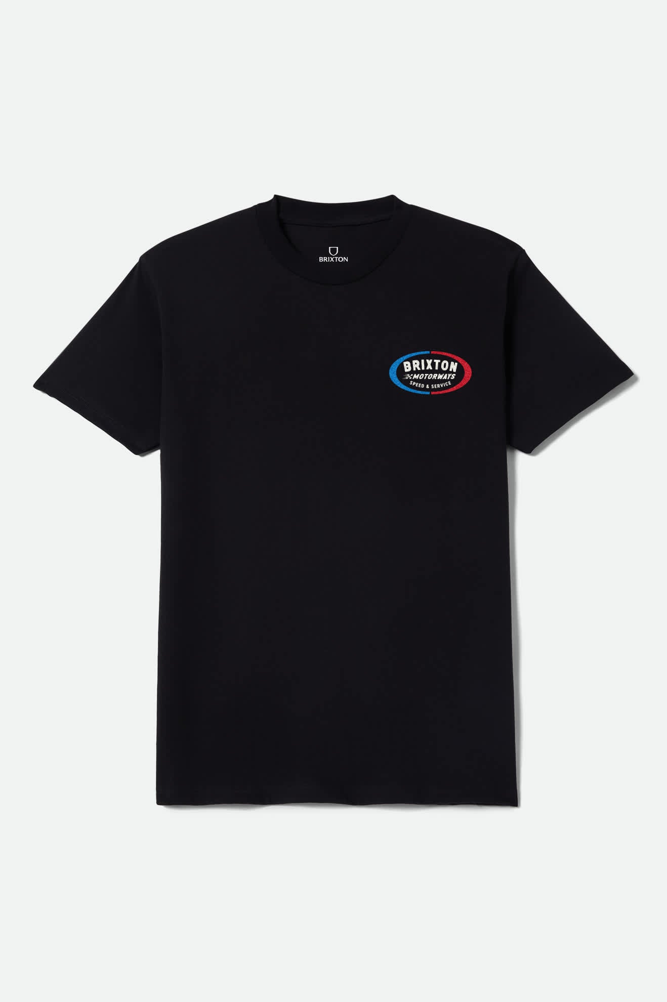 brixton-rhett-t-shirt-schwarz-baumwolle image 2