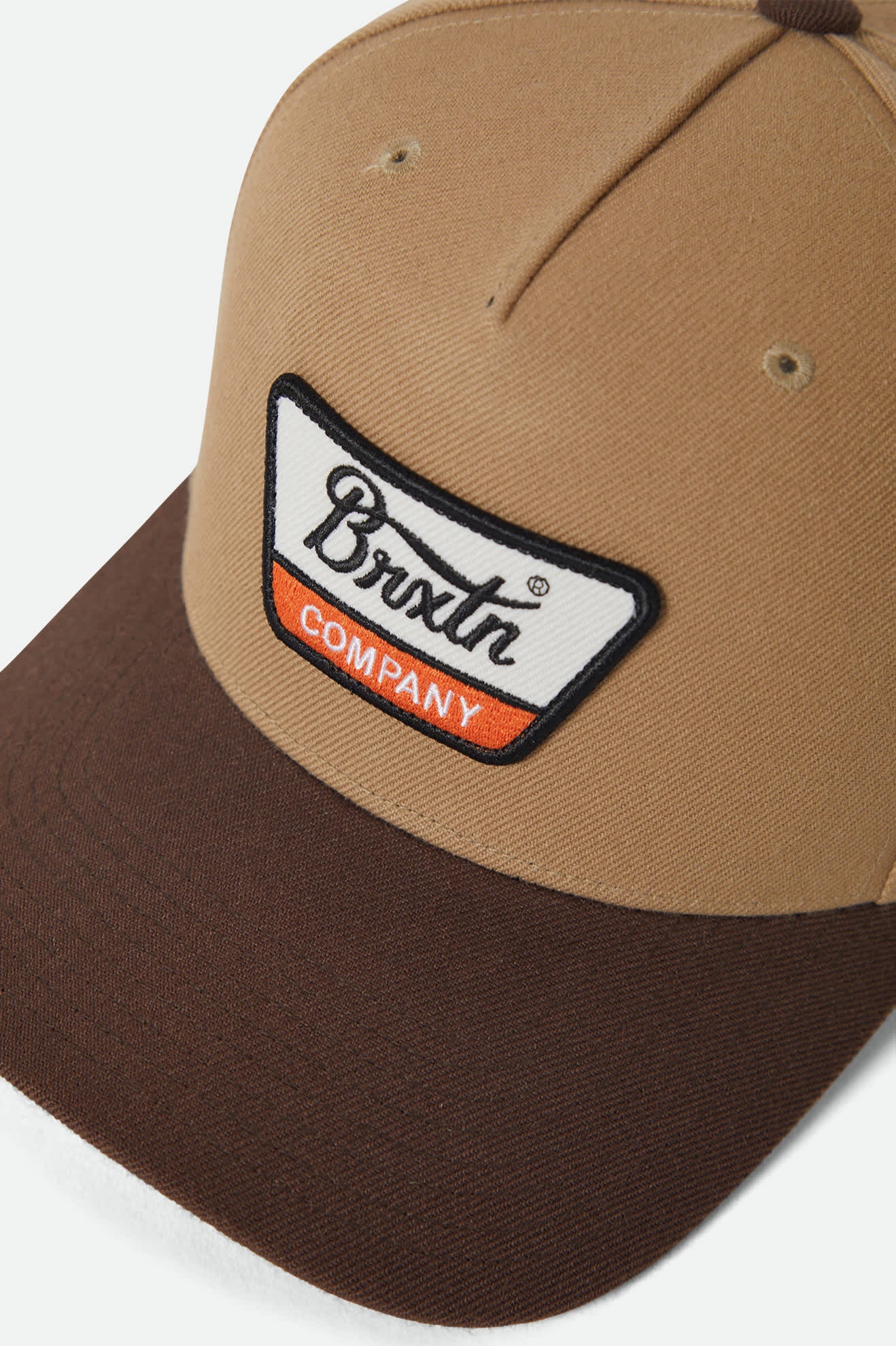 brixton-linwood-netplus-snapback-cap-sand-pinecone-brown image 2