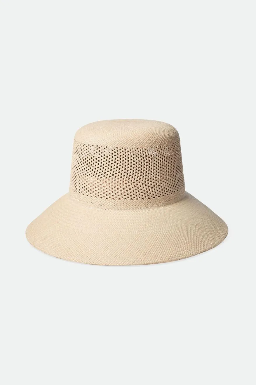 brixton-lopez-panama-straw-bucket-catalina-sand image 1