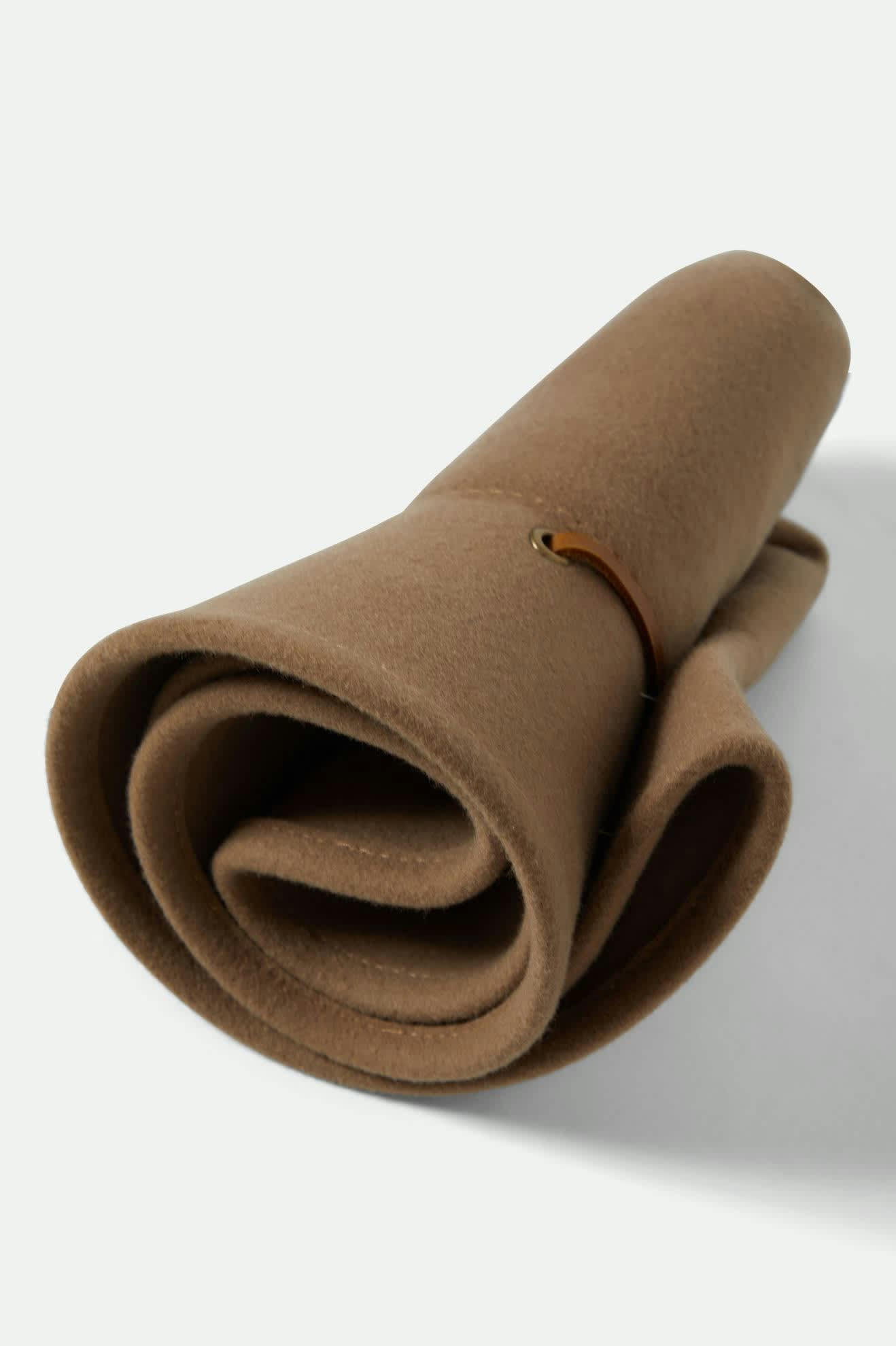 brixton-cedar-fedora-wollhut-khaki-packbar image 2
