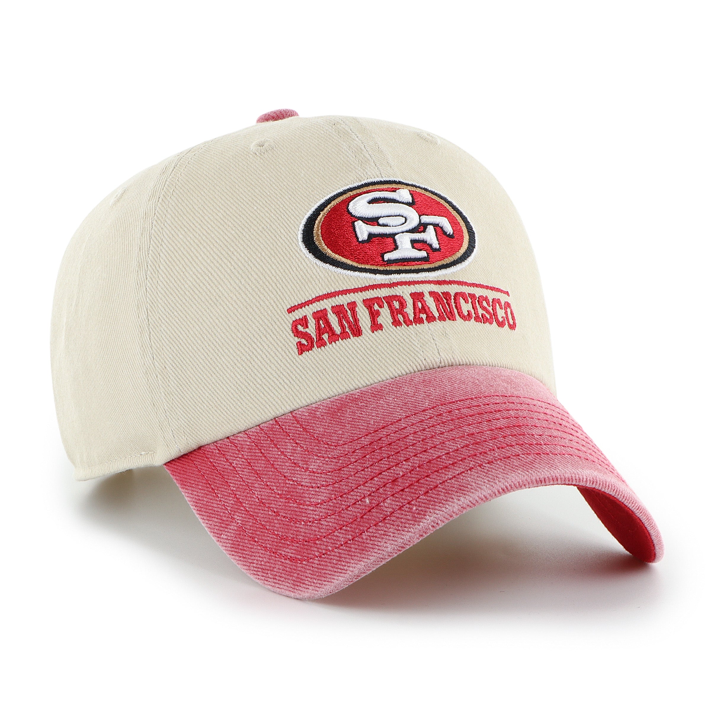 47-clean-up-logo-line-49ers-cap-two-tone-mojave image 3