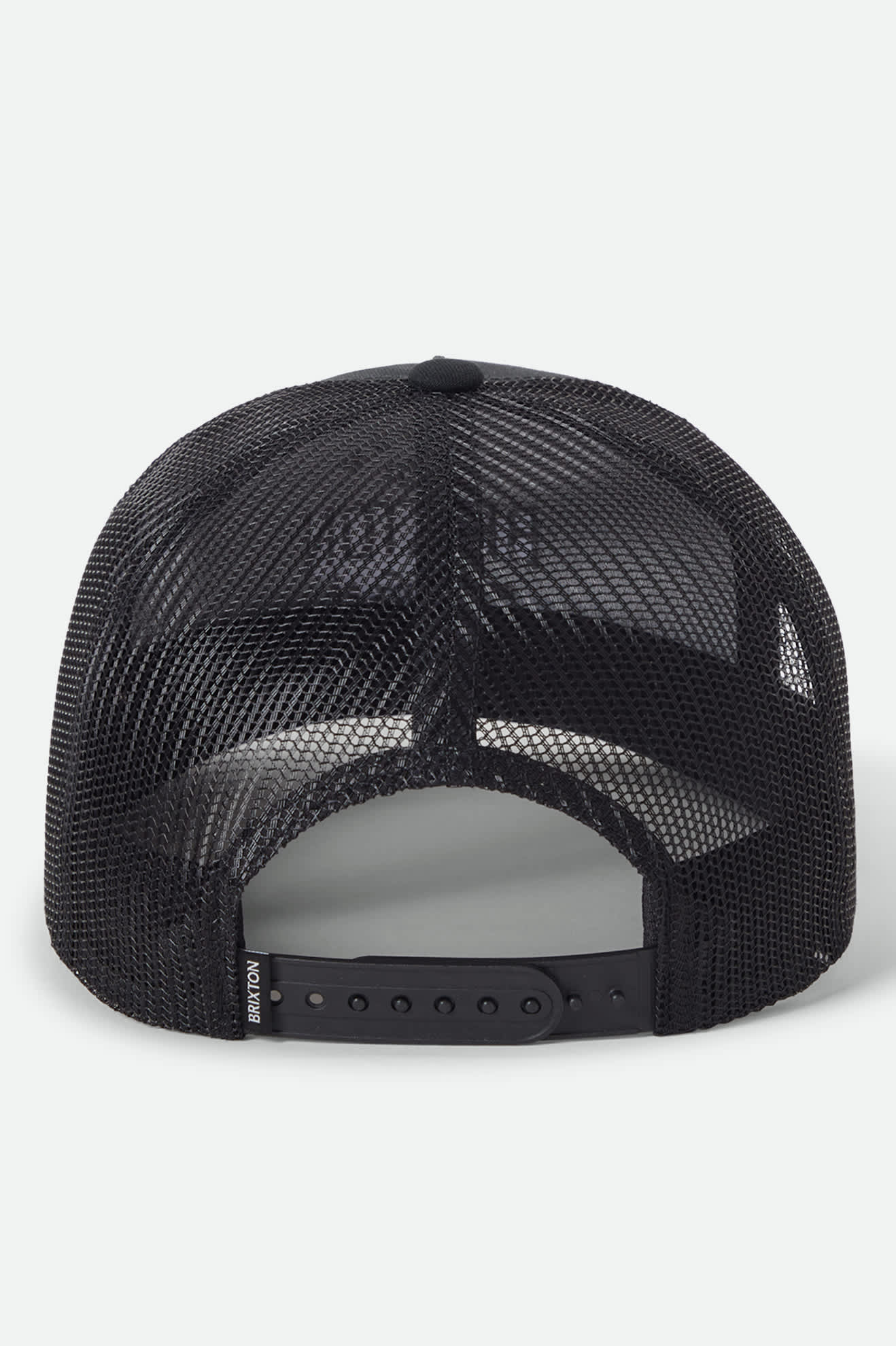 brixton-fremont-netplus-trucker-cap-black-black-mesh image 2