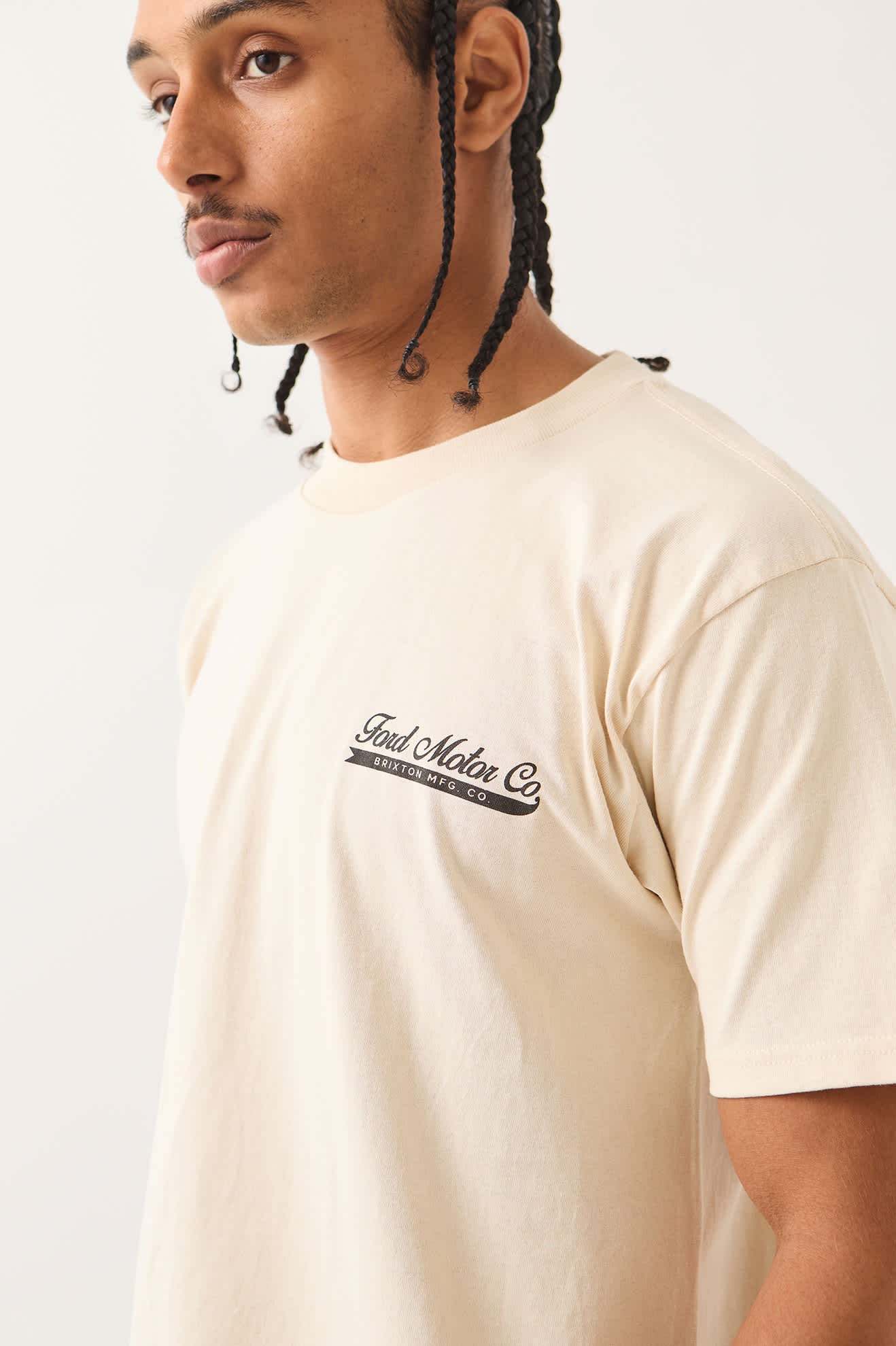 brixton-ford-71-pickup-t-shirt-wimbledon-white-baumwolle image 6