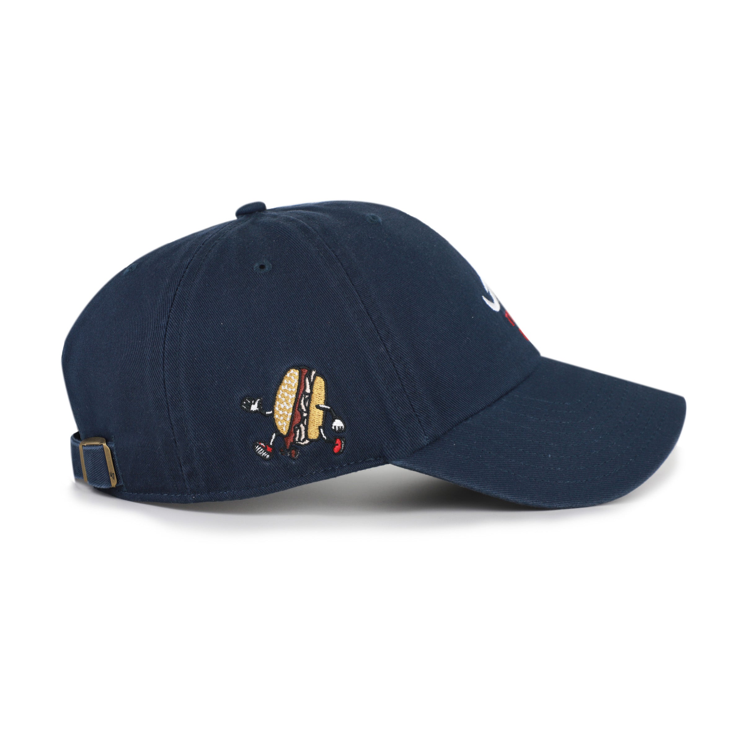 47-clean-up-atlanta-braves-bite-zone-cap-navy-baumwolle image 2