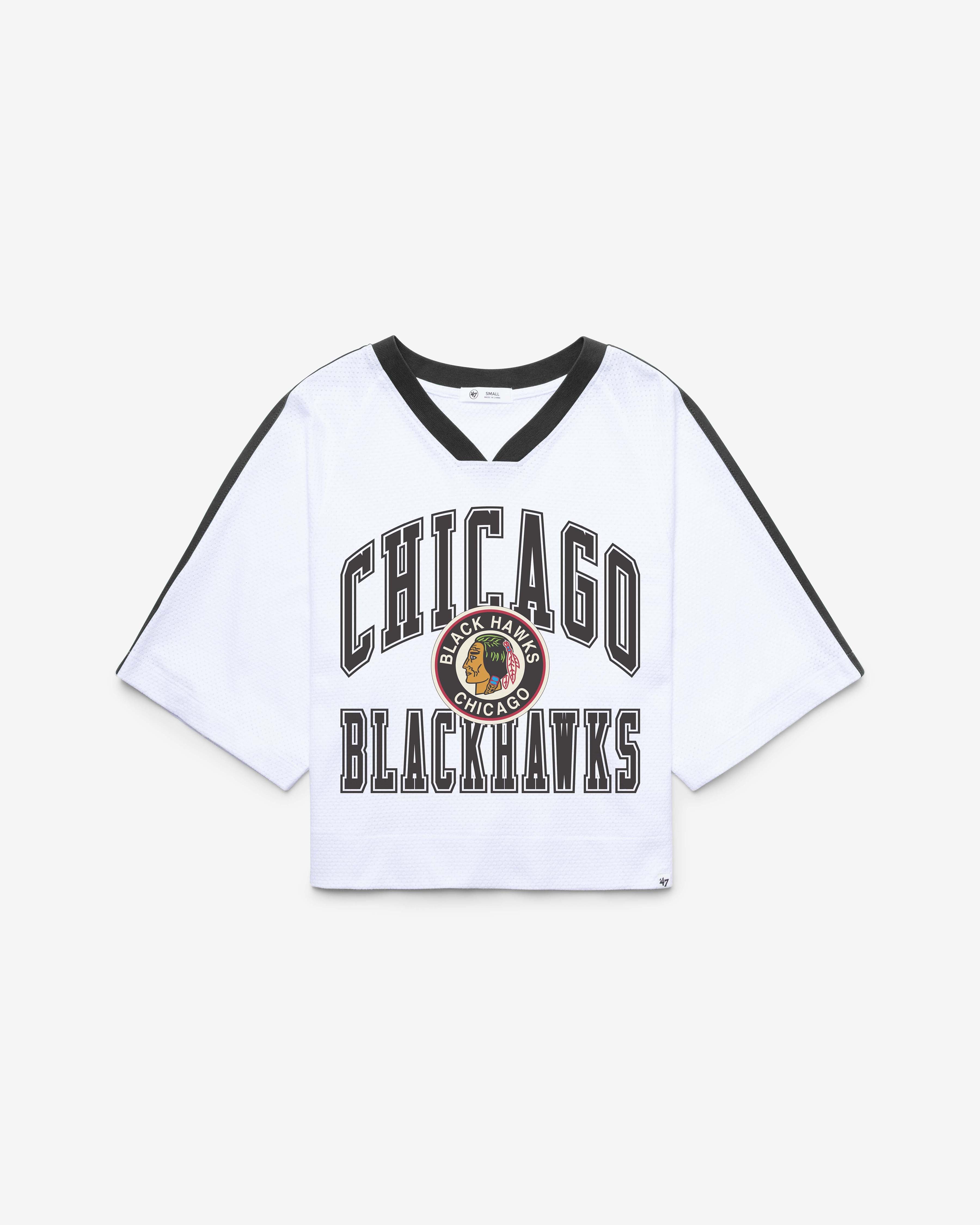 47-brand-vintage-big-overarch-longsleeve-damen-wei-blackhawks image 1