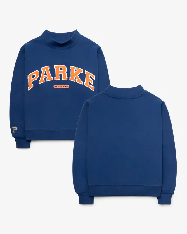 47-headline-crew-syracuse-varsity-mockneck-sweatshirt-navy image 1