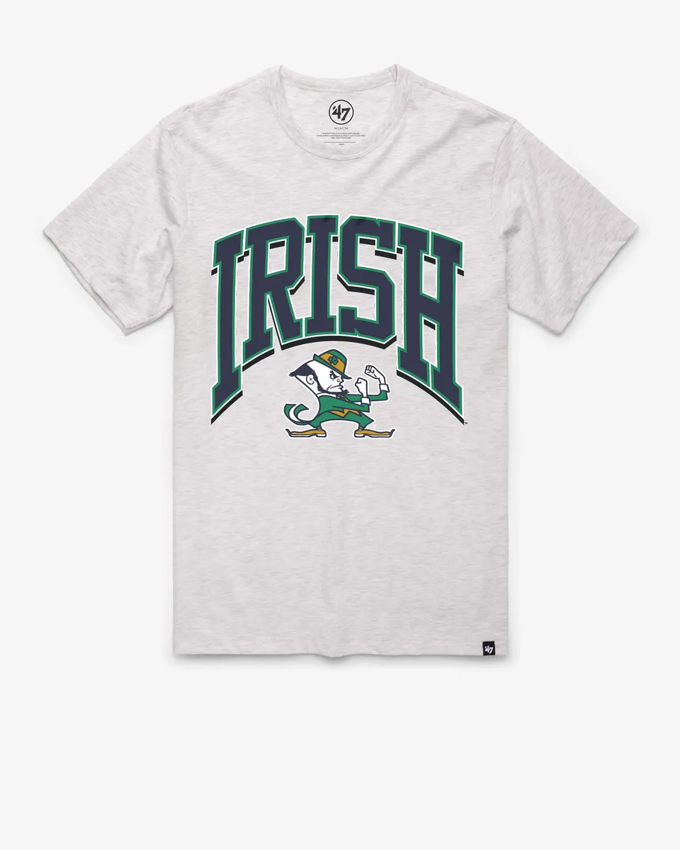 47-franklin-notre-dame-t-shirt-relay-grey-vintage image 1