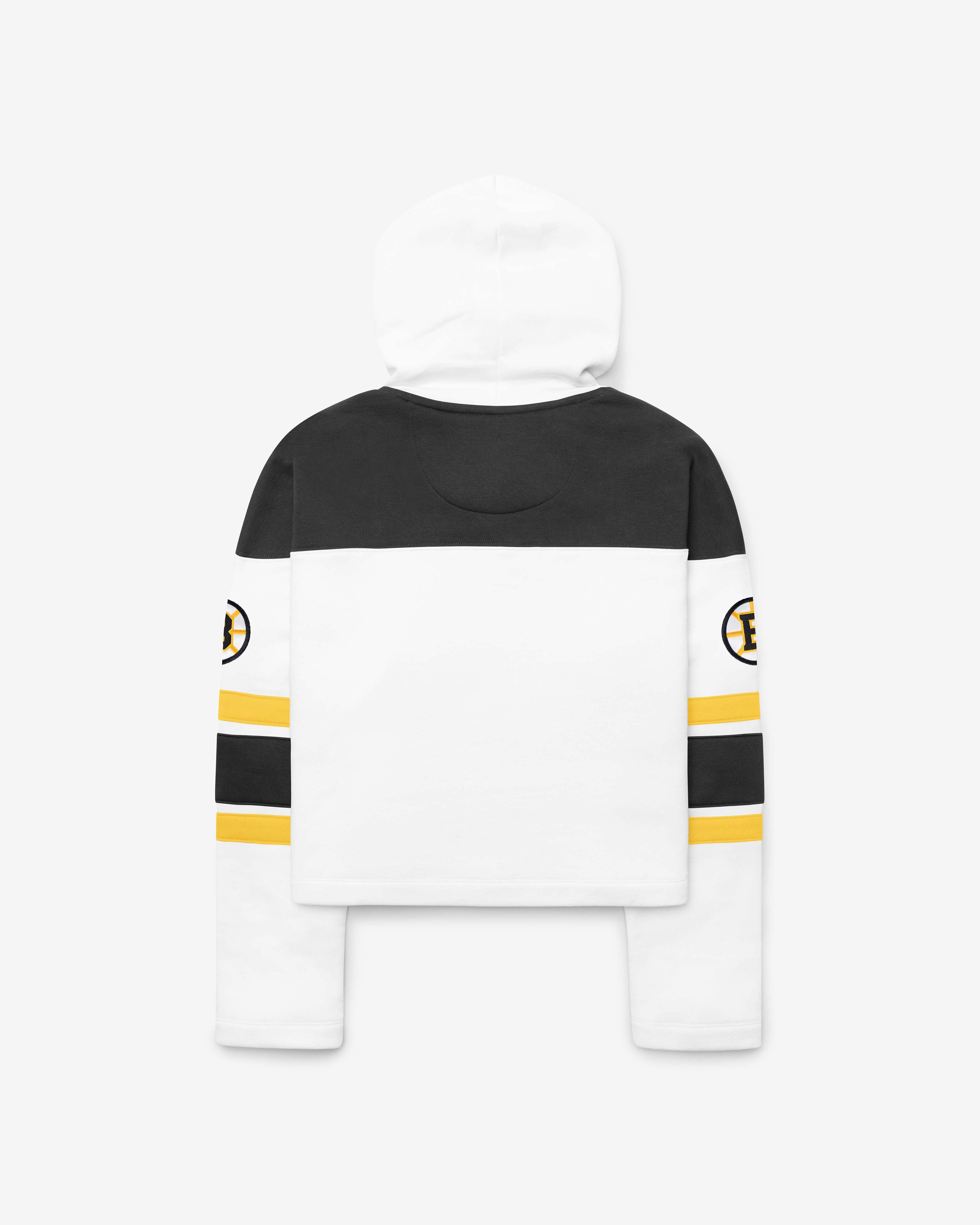 47-brand-lacer-boston-bruins-cut-thru-hoodie-wei-damen image 2