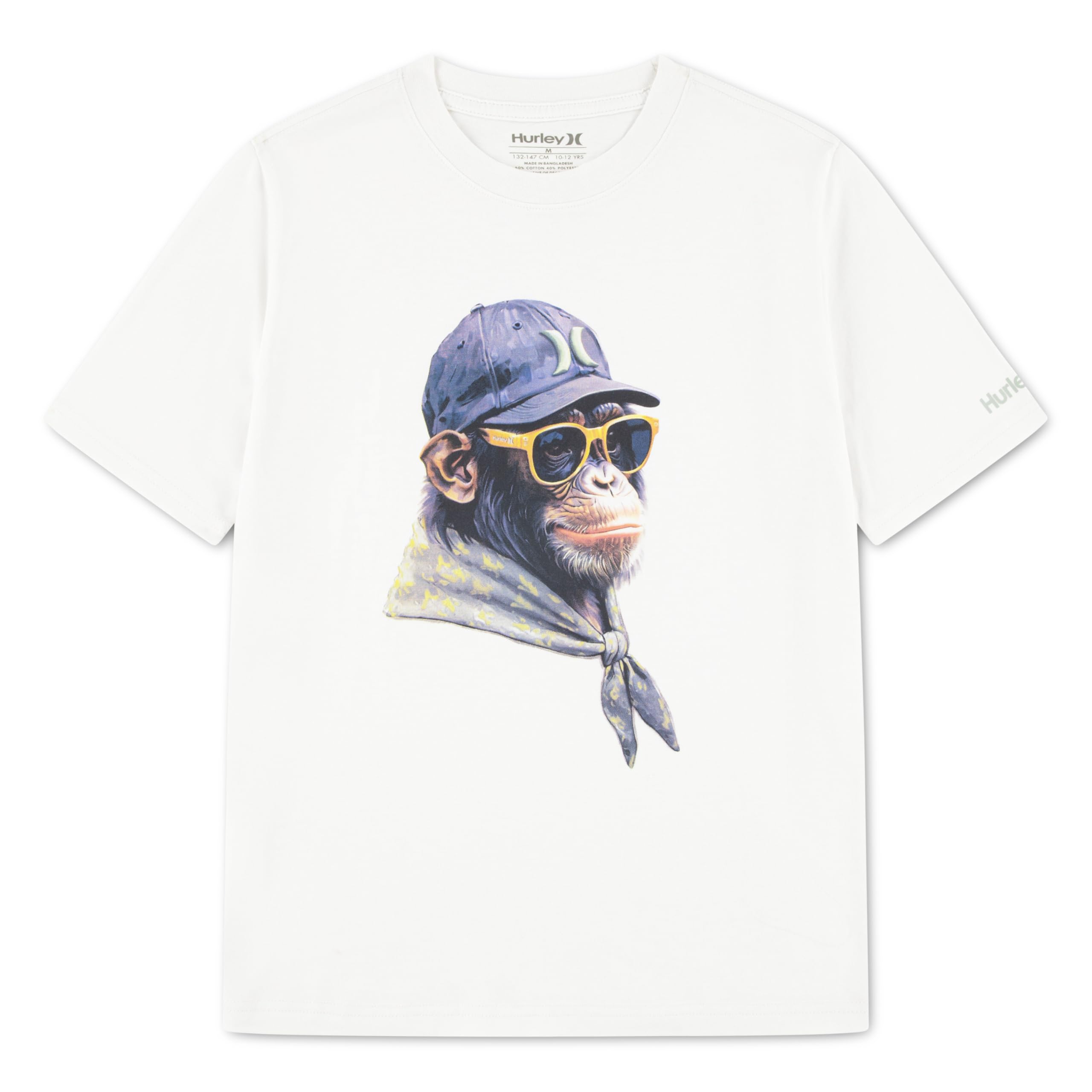 hurley-89072-grafik-t-shirt-jungen-gr-8-10-jahre image 1