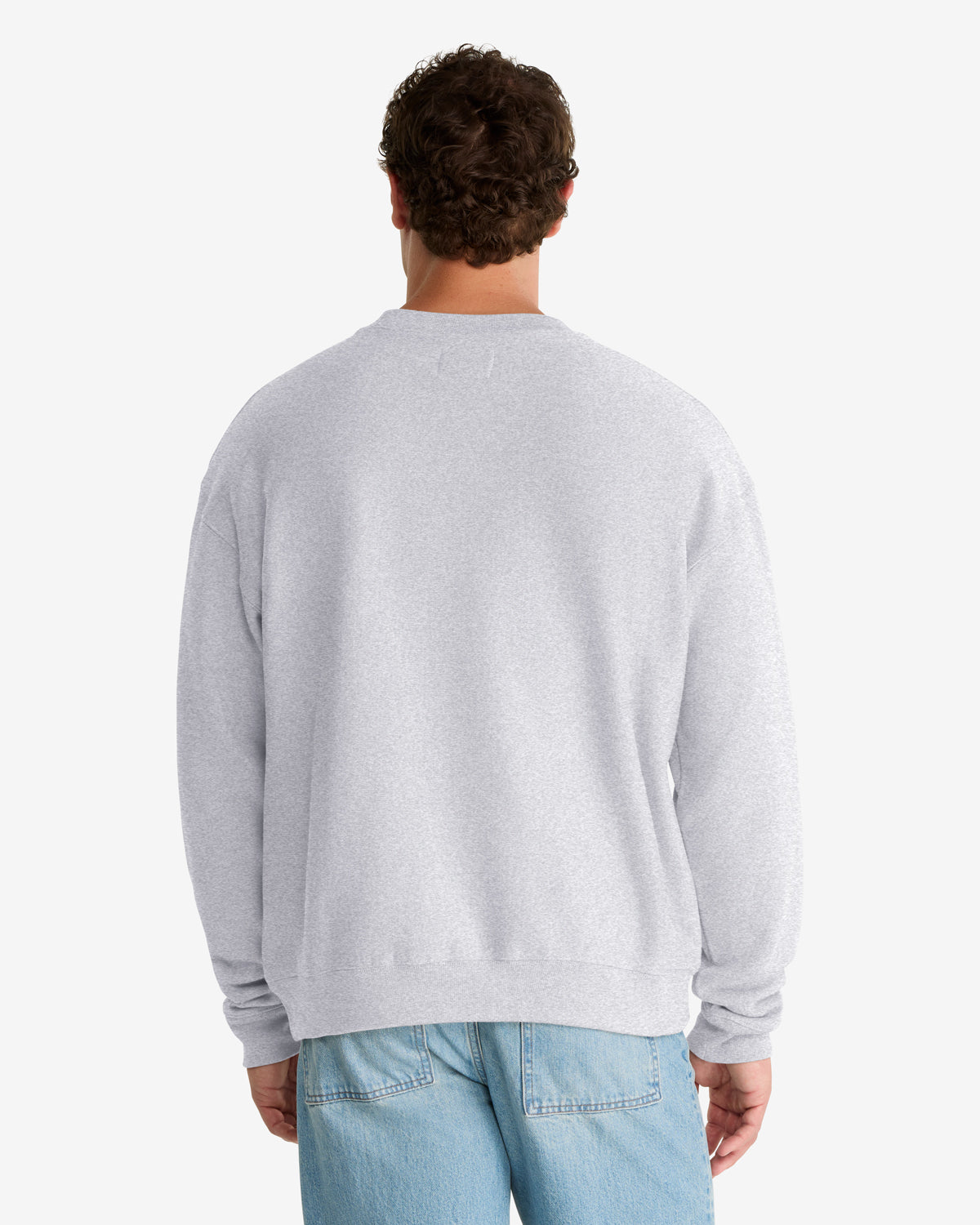 47-brand-rams-campus-stack-sweatshirt-quartz-grey image 2