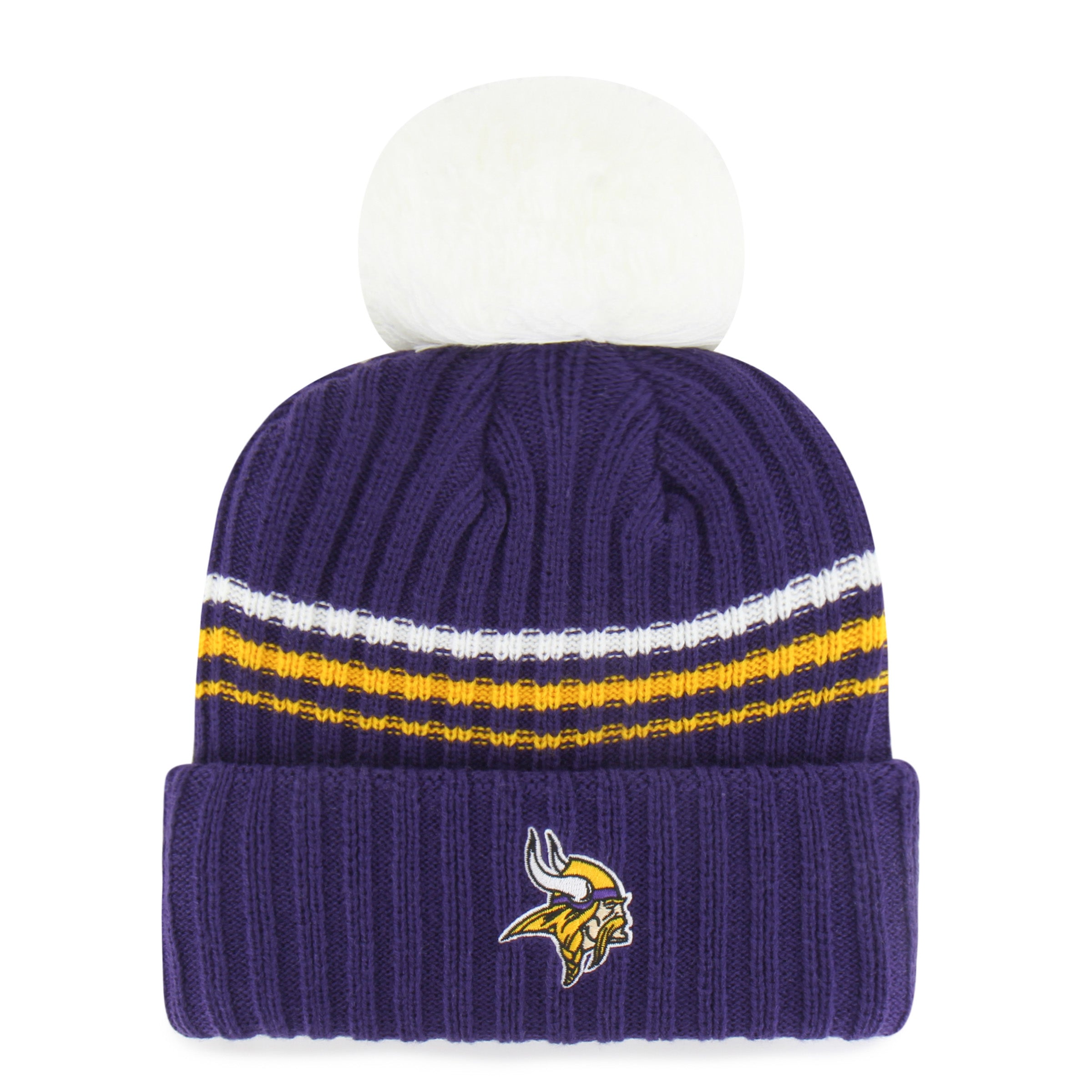 47-brand-knits-minnesota-vikings-fuzzy-script-m-tze-purple image 2