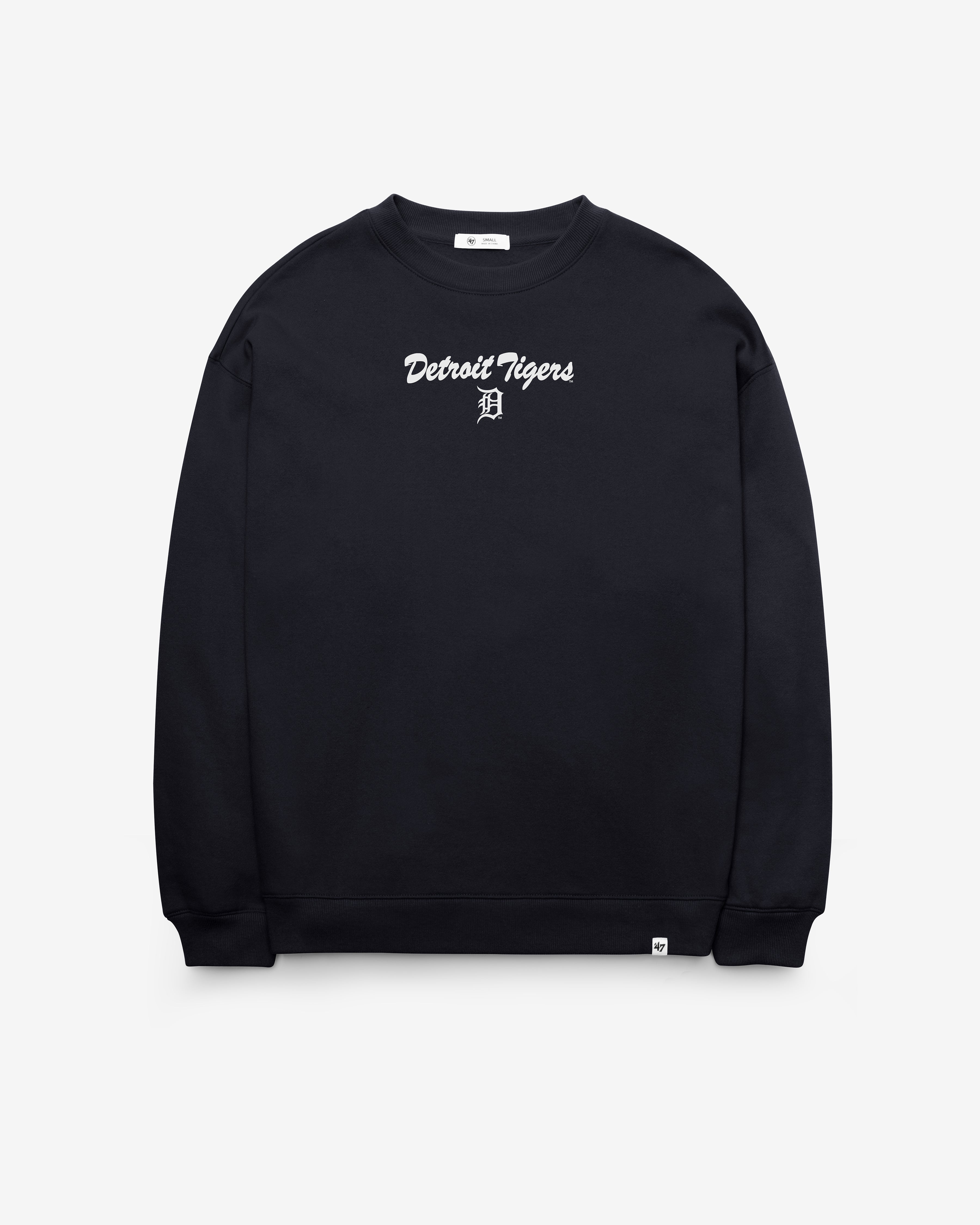 47-headline-crew-detroit-tigers-sweatshirt-damen-fall-navy image 2