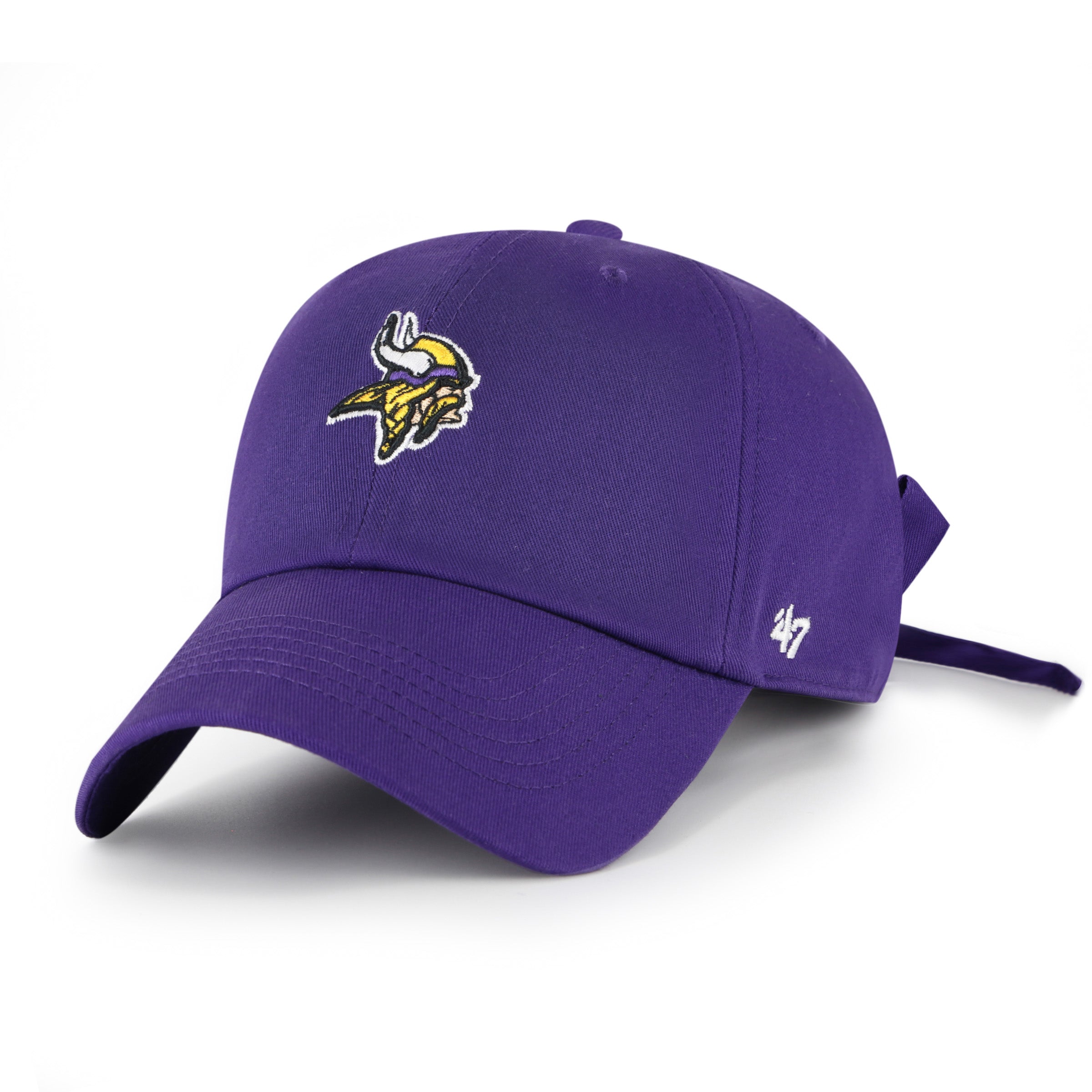 47-clean-up-minnesota-vikings-bow-cap-lila-damen image 1