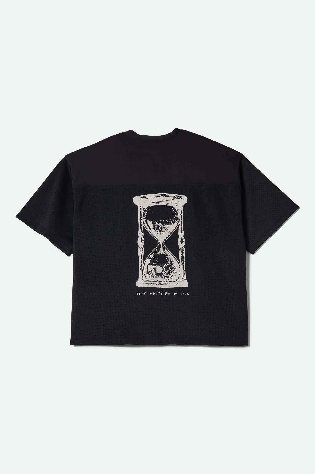 brixton-baggy-mesh-practice-jersey-trikot-black-white-chippa image 7