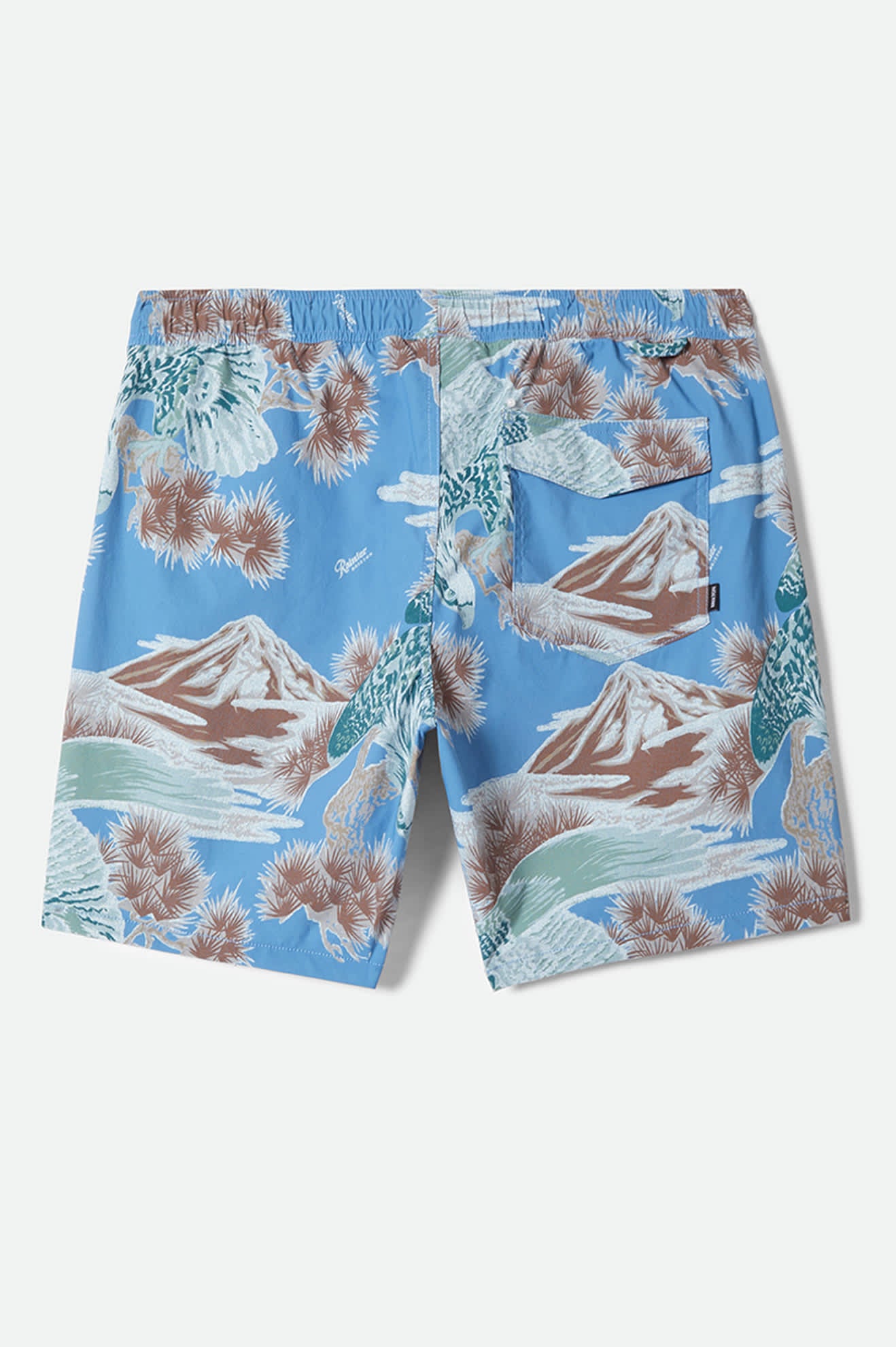 brixton-everyday-stretch-hybrid-short-7-shorts-blau-herren image 8