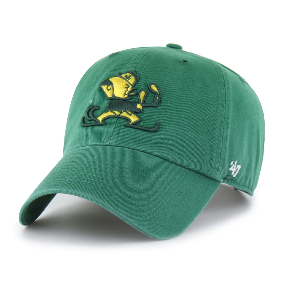47-clean-up-notre-dame-basecap-kelly-gr-n-osf-strapback image 1