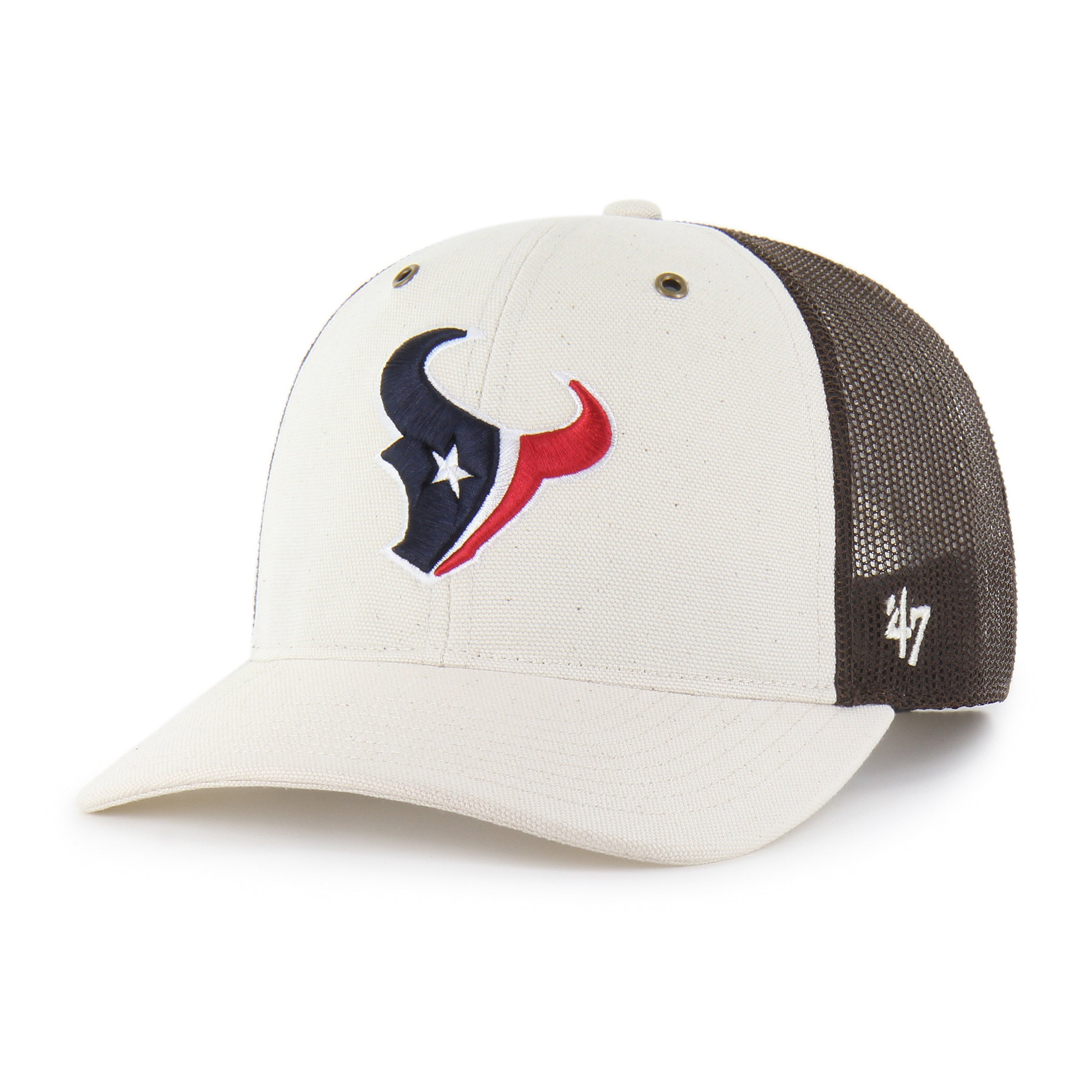 47-brand-47-trucker-houston-texans-cap-natural-snapback image 1
