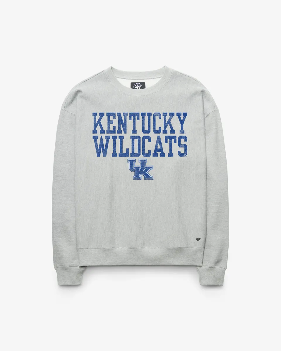 47-brand-kentucky-wildcats-campus-stack-sweatshirt-grau image 1