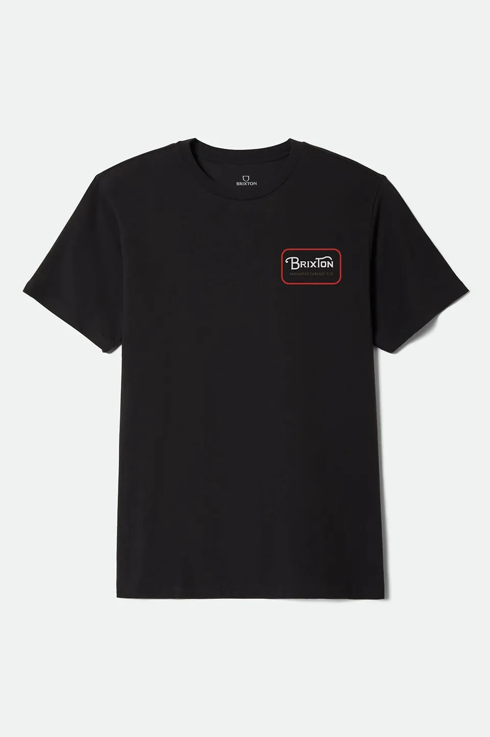 brixton-grade-standard-t-shirt-herren-schwarz-baumwolle image 1