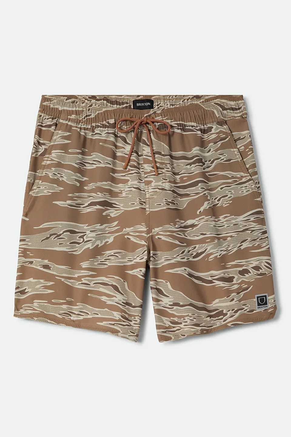 brixton-journey-active-short-shorts-desert-tiger-camo image 1