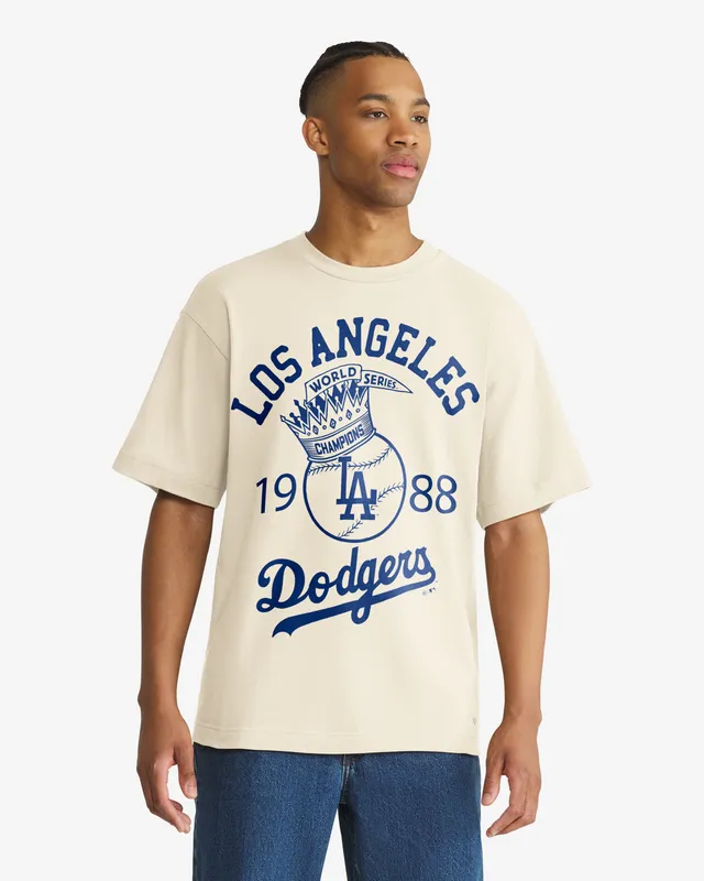 47-foundation-tee-dodgers-cooperstown-crowned-t-shirt-cream image 1