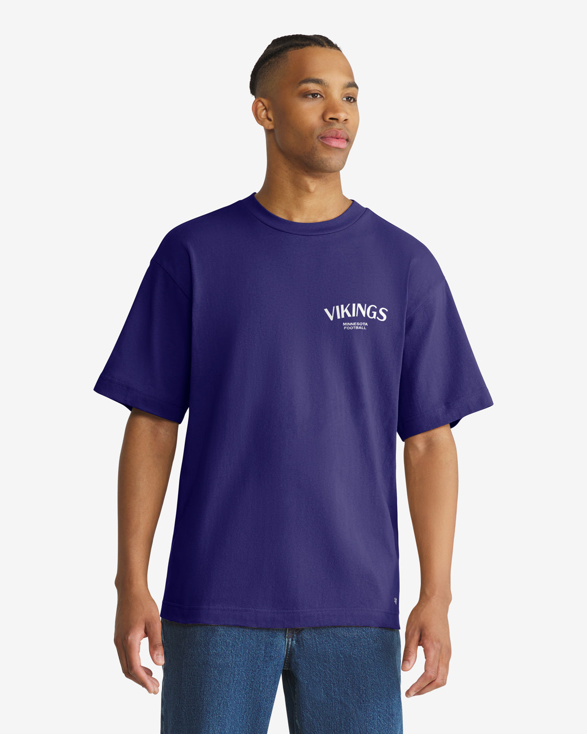 47-brand-foundation-tee-minnesota-vikings-constantine-t-shirt-purple image 2