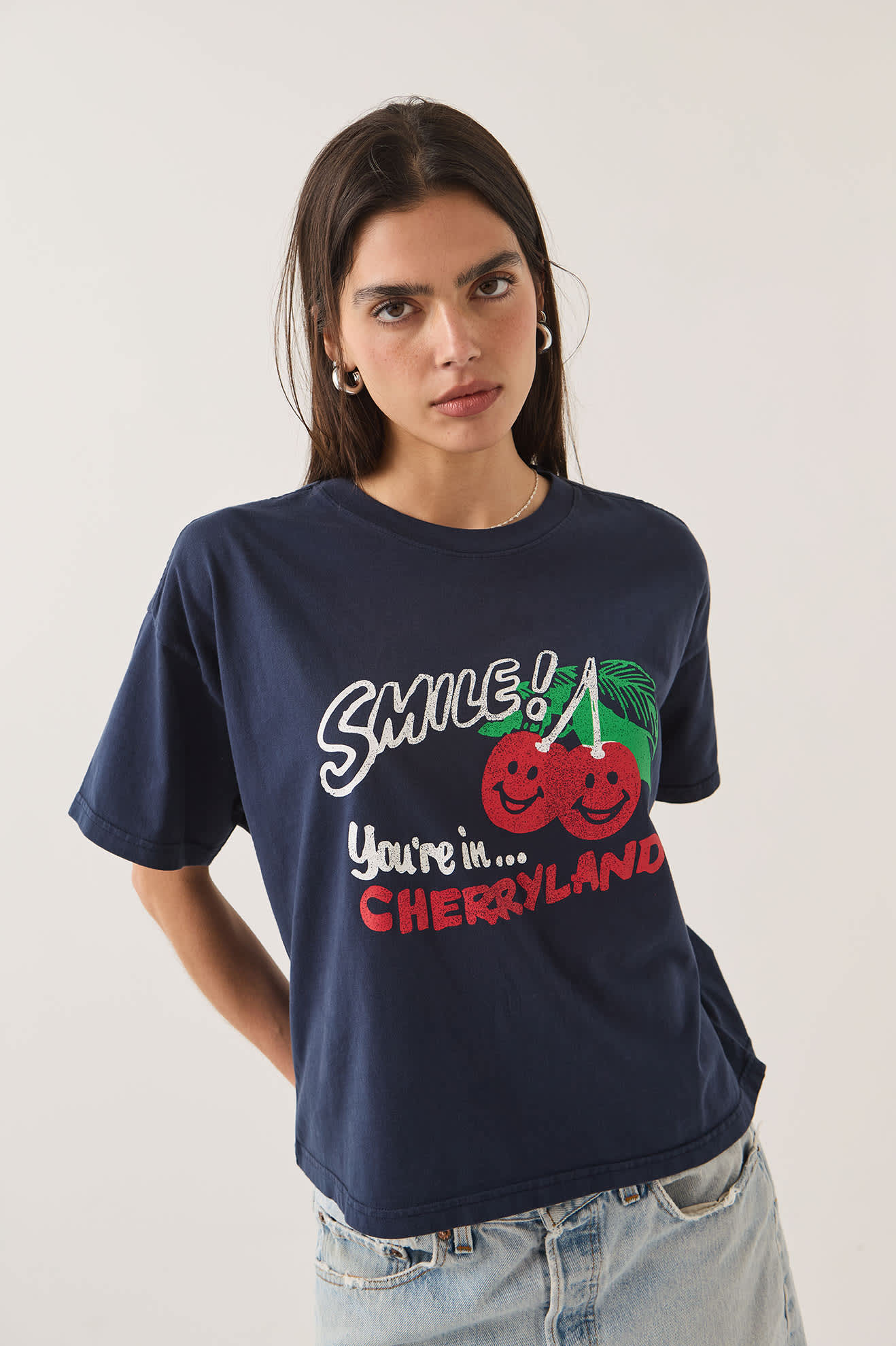 brixton-cherryland-boxy-cropped-crew-washed-navy image 4