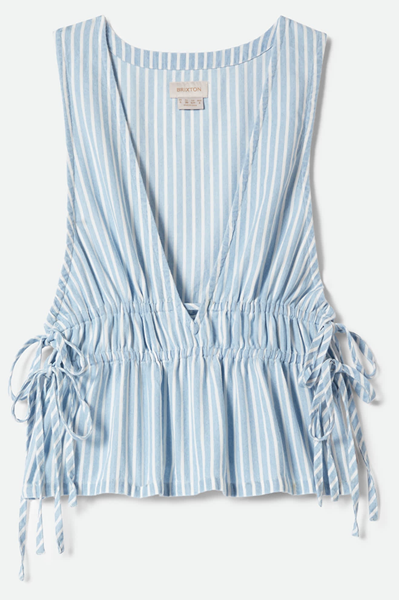 brixton-bells-top-two-boot-stripe-baumwolle-v-ausschnitt image 1