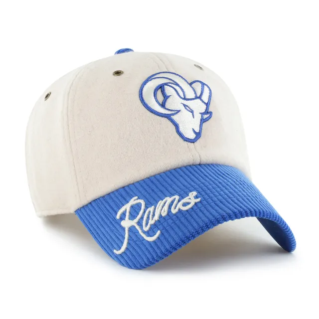 47-brand-rams-rope-script-two-tone-clean-up-cap-natural-wolle image 1