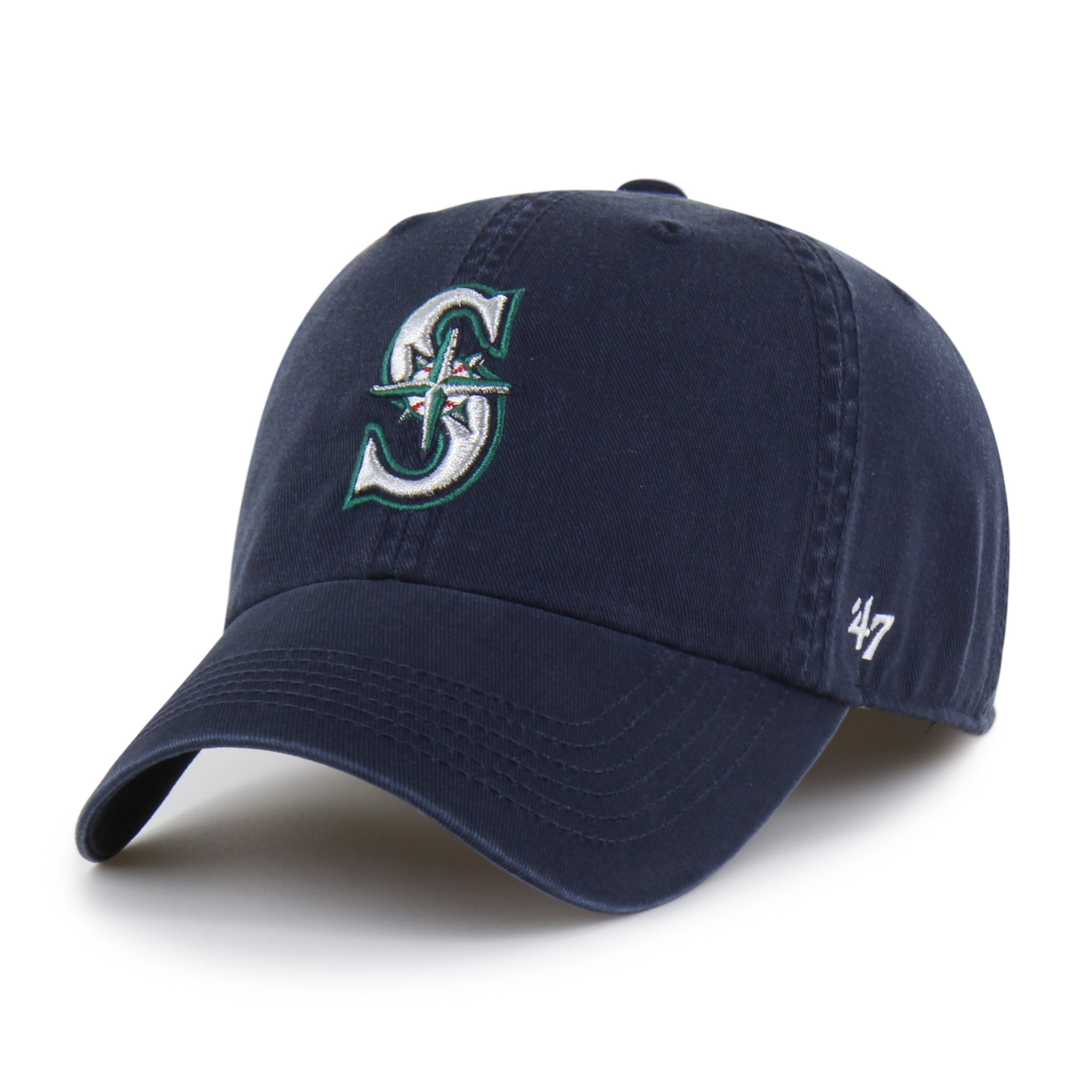 47-franchise-seattle-mariners-classic-cap-navy-fitted image 1