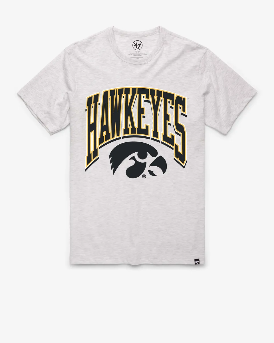 47-franklin-iowa-hawkeyes-t-shirt-relay-grey-herren image 1