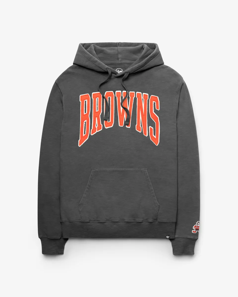 47-brand-headline-cleveland-browns-hoodie-coal image 1