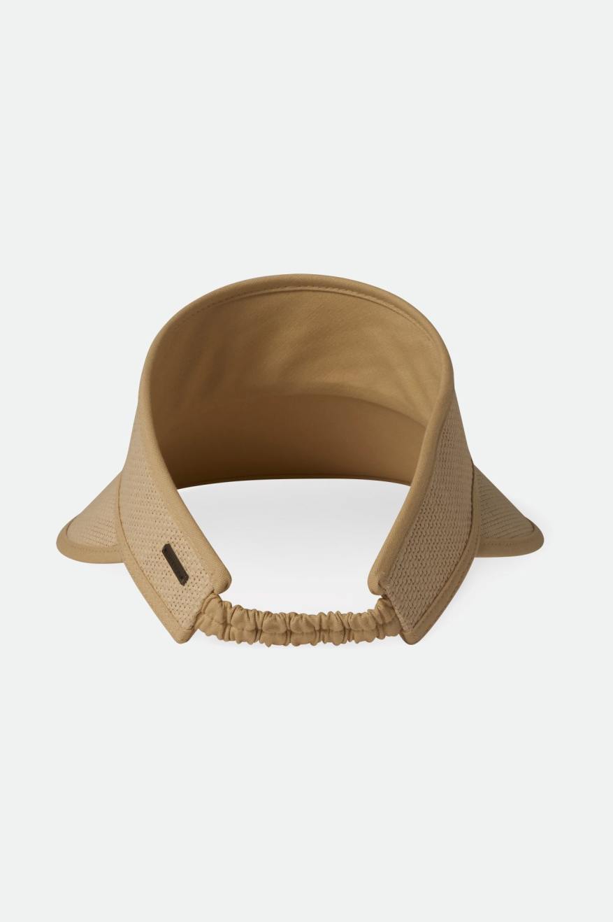 brixton-newport-straw-visor-natural-sonnen-visor image 2