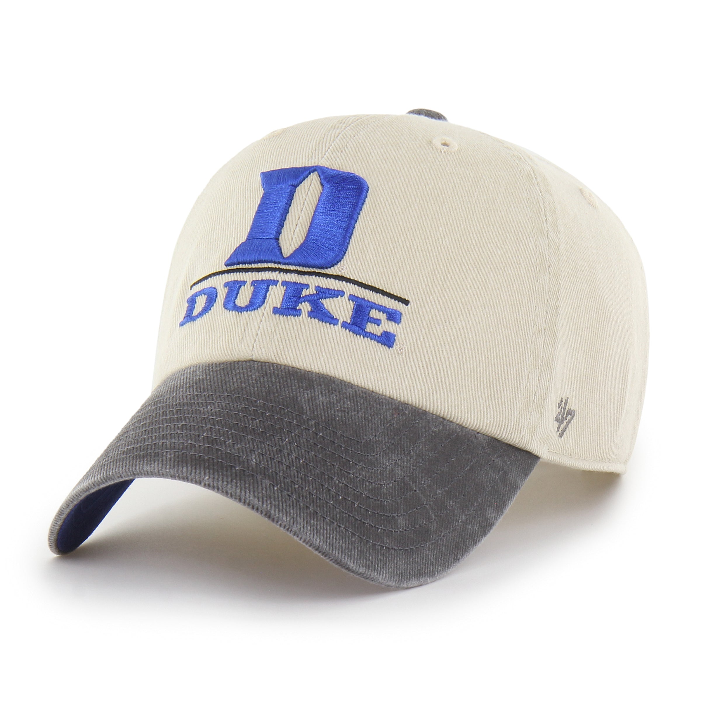 47-brand-duke-blue-devils-clean-up-basecap-creme image 1