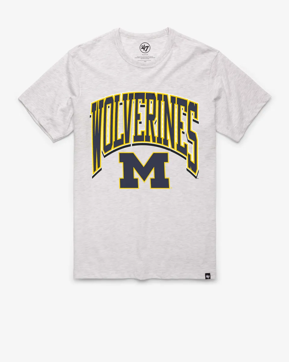47-brand-47-franklin-tee-michigan-t-shirt-relay-grey-vintage image 1
