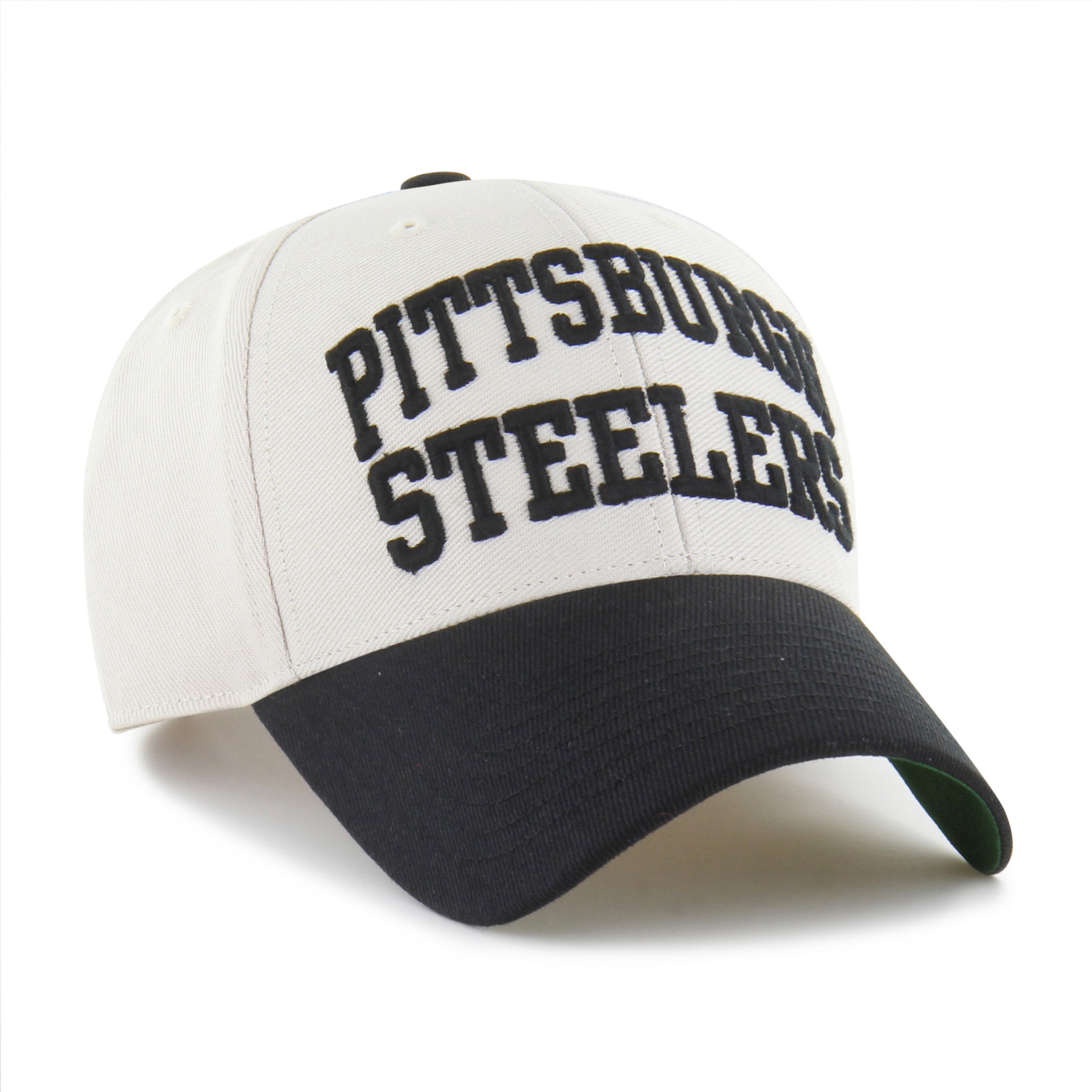 47-brand-mvp-pittsburgh-steelers-broke-line-loop-cap-bone image 3