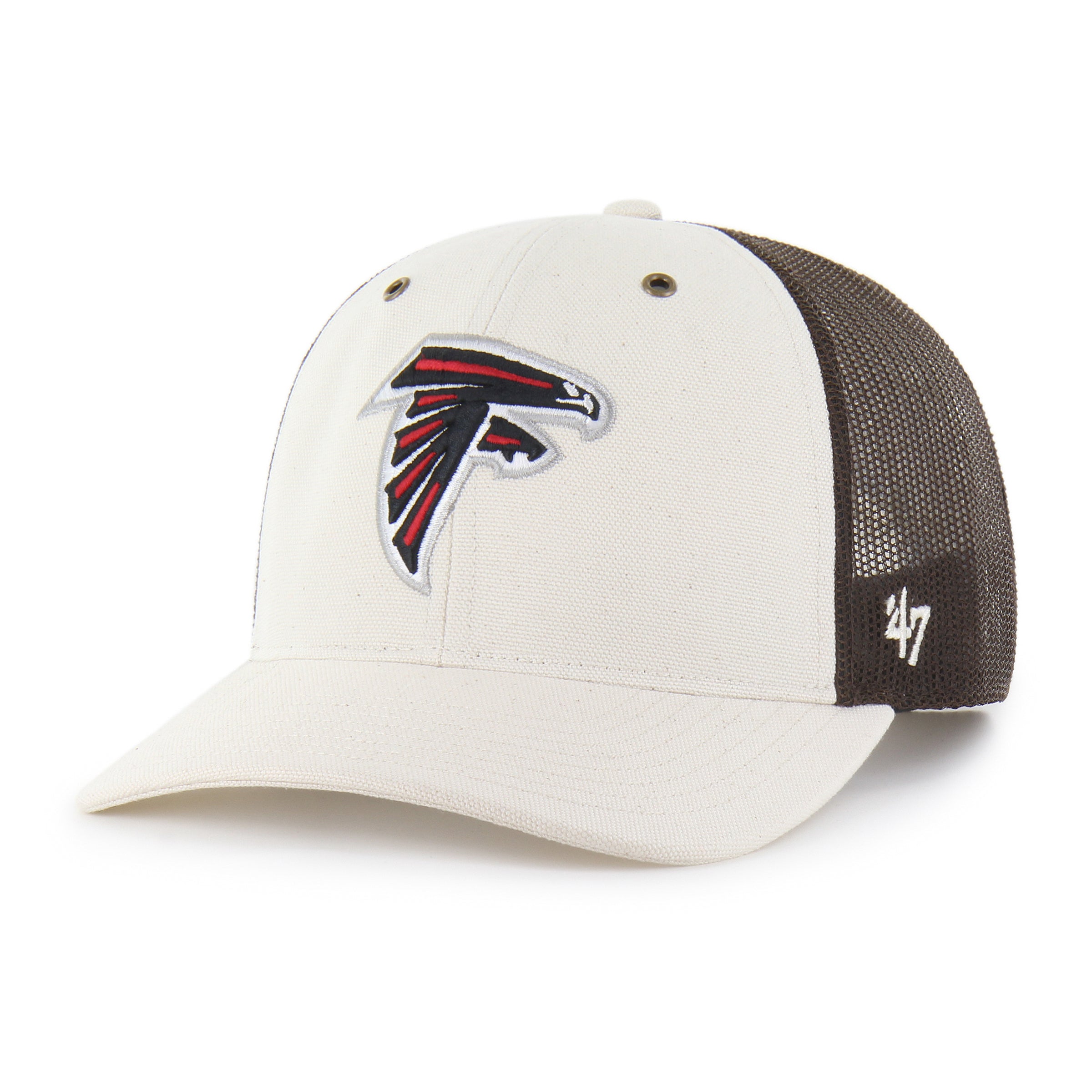 47-trucker-atlanta-falcons-carhartt-undyed-cap-natural-osf image 1